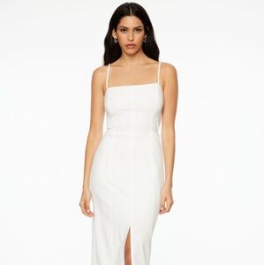 NWT Dynamite Square Neck Midi Dress